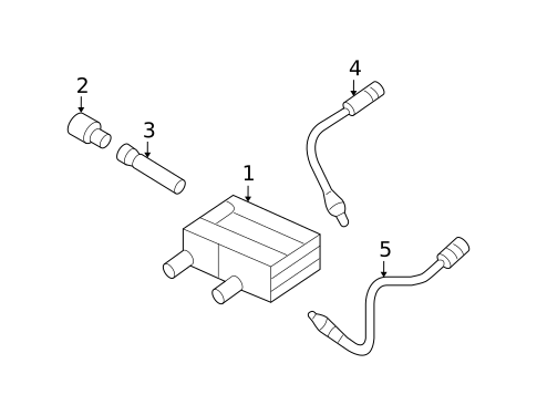 Emission Components for 2008 Kia Optima #0