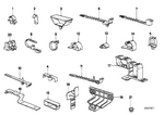 12521276147 - Vehicle Electrical System: Cable Holder for BMW Image