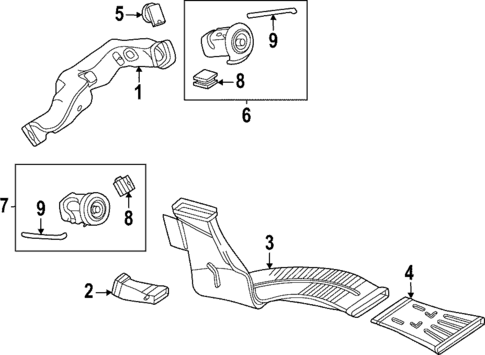 Ducts for 2024 Mercedes-Benz C43 AMG #0