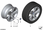 36116785248 - : Wheel, Alloy for BMW Image