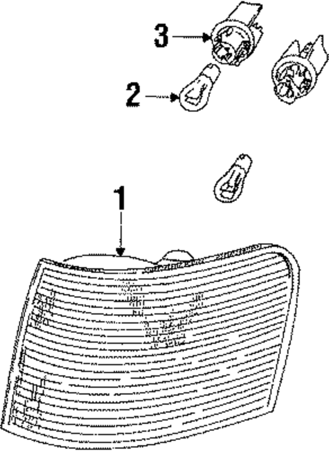 9122227 - Electrical: Socket for Saab: 9000 Image