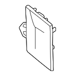 86517L1700 - Body: Tow Eye Cap for Hyundai Image