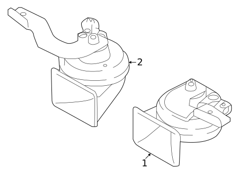 Horn for 2022 Kia EV6 #0