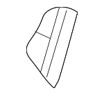 893074D110CS - Body: Seat Back Frame for Kia: Sedona Image