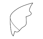 891504D110 - Body: Seat Cushion Pad for Kia: Sedona Image