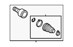 1K0498103N - Suspension: Inner Joint Assembly for Volkswagen Image
