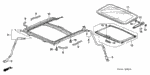 70617S5AJ01 - Interior/Bumper: SCREW, TAPPING (4X7) (PO) for Honda Image