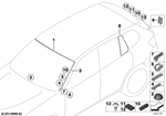 51137379033 - Vehicle Trim: Clamp for BMW Image