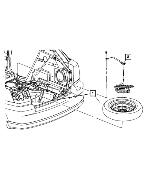 Trunk for 2008 Jeep Patriot #0