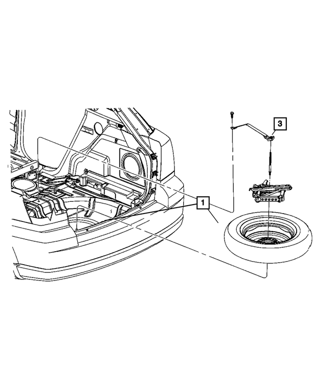 68229417AA - Labels: Tire Storage Label for Mopar Image image