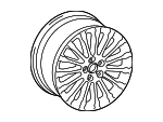 4H0601025AQ - : Wheel, Alloy for Audi: A8 Quattro, S8 Image