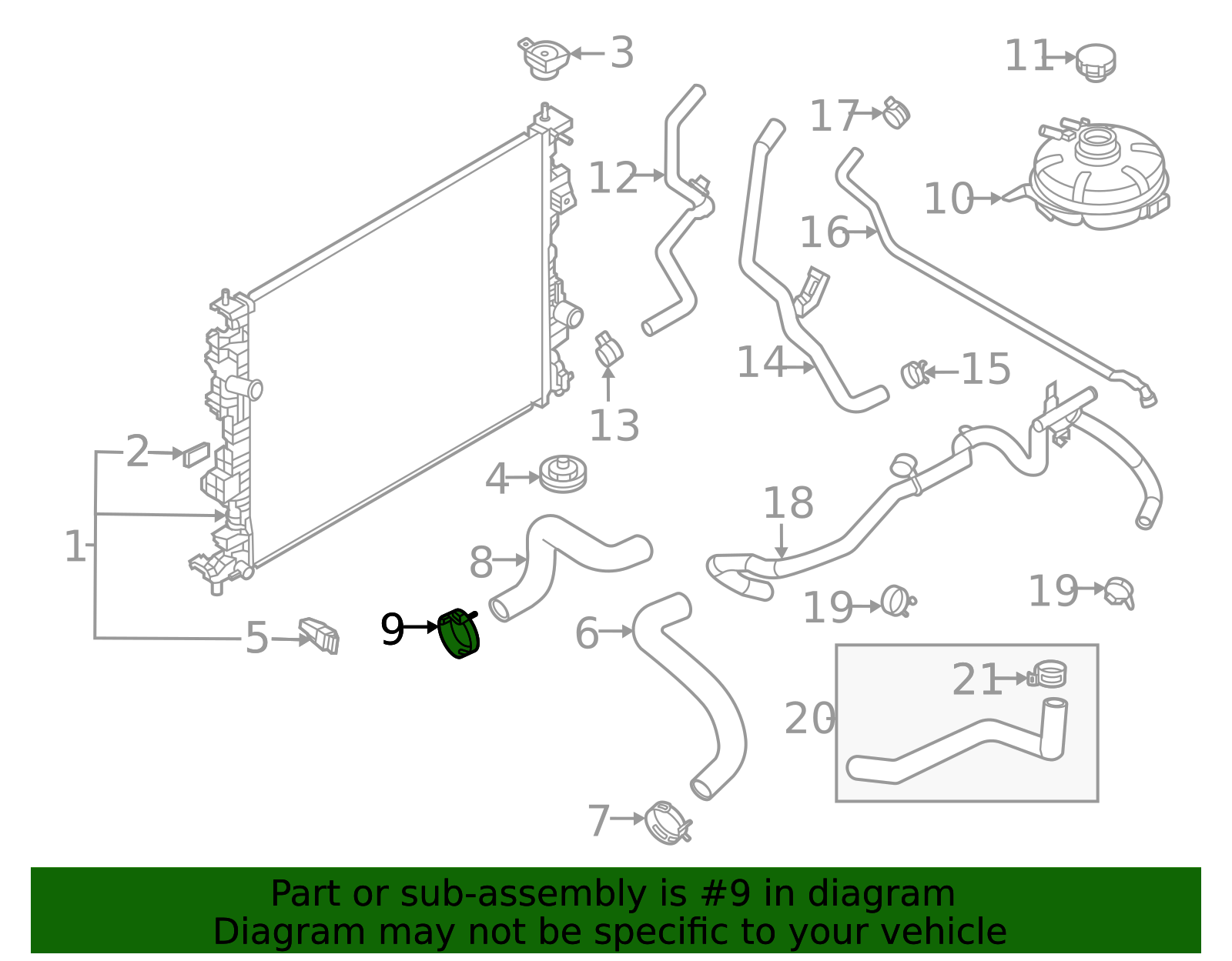 S444 Rwt Genuine OEM Ford Part - Radiator Hose Clamp W527387-S444 | Genuine OEM ...