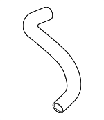 PZ1Z8260D - Belts &amp; Cooling: Radiator Coolant Hose for Ford Image