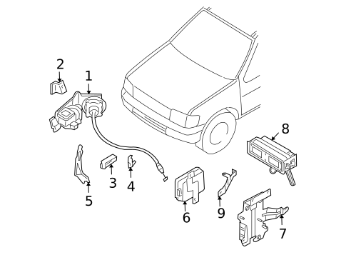 Cruise Control System for 1999 INFINITI QX4 #0