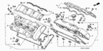 12030PR7010 - Engine: GASKET SET, HEAD COVER for Acura Image