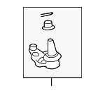 Suspension Ball Joint (Left, Front, Lower)