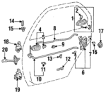 6930612021 - : Lock for Toyota: Corolla Image