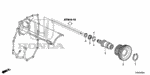 22750RXH010 - Transmission - Automatic: PIPE, LUBRICATION for Honda Image