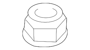 34339806226 - Suspension: Top Nut for BMW: 430i, 440i, 528i, 528i xDrive, 535d, 535d xDrive, 535i, 535i xDrive, 550i, 550i xDrive, ActiveHybrid 5, i8, M2, M3, M4, M5, M6, M6 Gran Coupe, M8, M8 Gran Coupe, X3, X4 Image