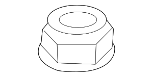 7119905307 - Suspension: Strut Nut for BMW: 230i, 230i xDrive, 330e, 330e xDrive, 330i, 330i xDrive, 430i, 430i Gran Coupe, 430i xDrive, 430i xDrive Gran Coupe, i4, M240i, M240i xDrive, M3, M340i, M340i xDrive, M4, M440i, M440i Gran Coupe, M440i xDrive, M440i xDrive Gran Coupe, Z4 Image