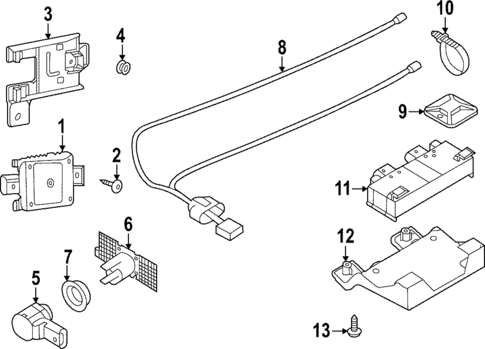 Electrical Components for 2022 Volkswagen Passat #0