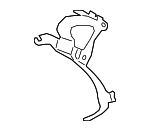 18328642576 - Exhaust: Exhaust Bracket for BMW: 330e, 330e xDrive, 330i, 330i xDrive, 430i, 430i Gran Coupe, 430i xDrive, 430i xDrive Gran Coupe, 530e, 530e xDrive, 530i, 530i xDrive, X3, X4, Z4 Image