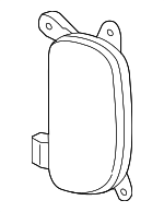 924052P700 - Electrical: Reflector for Kia: Sorento Image