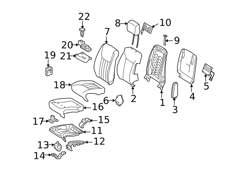 Control Modules for 2010 Mercedes-Benz ML450 #0