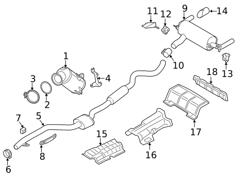 Exhaust Components for 2021 BMW M240i #0