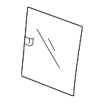 5179971AA - Body: Sliding Glass for Dodge: Ram 1500, Ram 2500, Ram 3500 Image