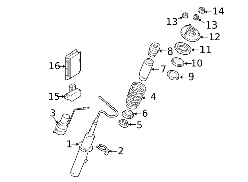 Struts & Components for 2017 Porsche 911 #0