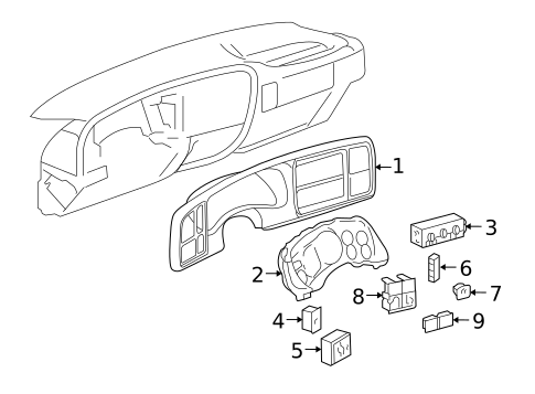 Switches, Solenoids & Actuators for 2007 Chevrolet Silverado 1500 Classic #2