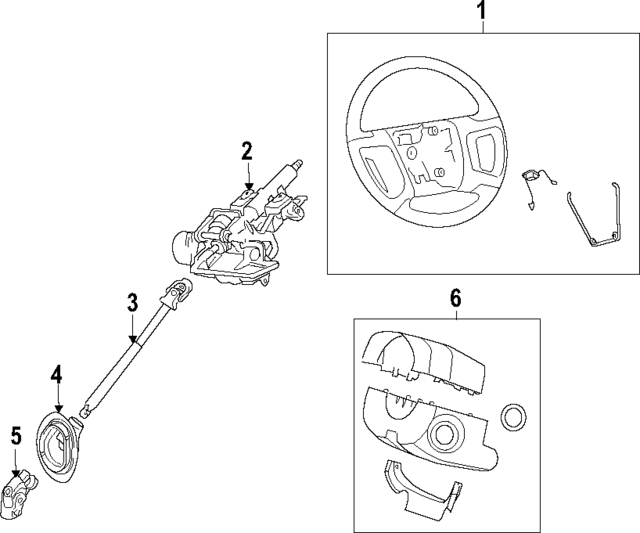 ZZ173298003 - : Steering Wheel for Mazda Image