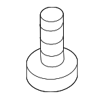 17216PN3000 - Engine: Air Cleaner Body Collar for Honda: Accord, Accord Crosstour, Civic, Civic del Sol, CR-V, CR-Z, Crosstour, Element, Fit, HR-V, Insight, Odyssey, Passport, Pilot, Prelude, Ridgeline, S2000 Image