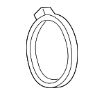 17314R40A11 - : Air Flow Tube Clamp for Honda: Accord, Civic, CR-V, Crosstour Image