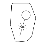 30665885 - Steering: Gear Assembly Protector for Volvo: C30, C70, S40, V50 Image