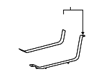 7760111040 - Fuel System: Tank Strap for Lexus: LC500, LC500h, LS500, LS500h Image