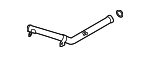 254602S500 - Cooling System: Engine Coolant Pipe for Hyundai Image