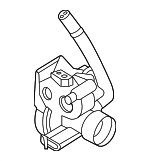251252S000 - Cooling System: Engine Water Pump Housing for Hyundai Image
