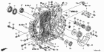 21101RG0A00 - Transmission - Automatic: PLATE, BEARING SETTING for Honda Image