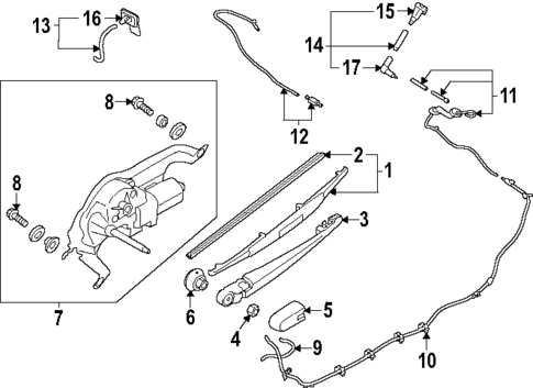Wipers for 2025 Subaru Forester #1