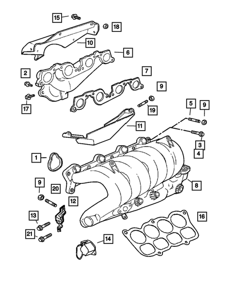 Manifolds for 2004 Dodge Neon #0