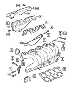 4884089AB - : Exhaust Manifold Gasket for Mopar Image