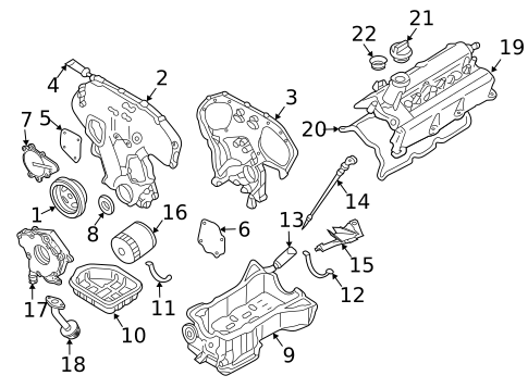 Engine Parts for 2015 INFINITI Q40 #7
