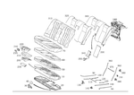 2109200153 - Rear Seat Bench: Seat Box for Mercedes-Benz Image