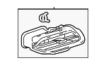 5567030670C0 - Body: Air Vent Grille for Toyota Image