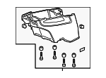 83414TK8A03ZA - : Console Assembly for Honda: Odyssey Image