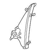 MR991338 - Body: Window Regulator for Mitsubishi Image