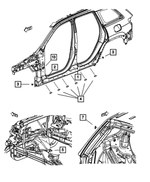 4860222 - Body Sheet Metal Except Doors: Plug for Mopar Image