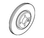 34116858652 - Brakes: Rotor for Mini: Cooper Image
